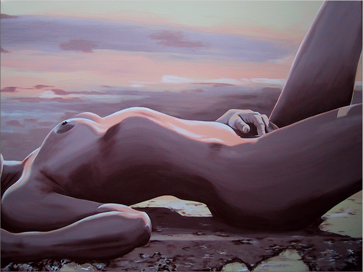 Akt_weiblich05_Acrylbild