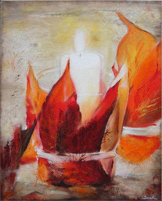 Herbstmotiv_Acrylbild