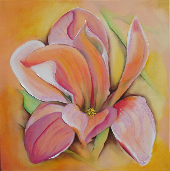 Magnolie_Acrylbild